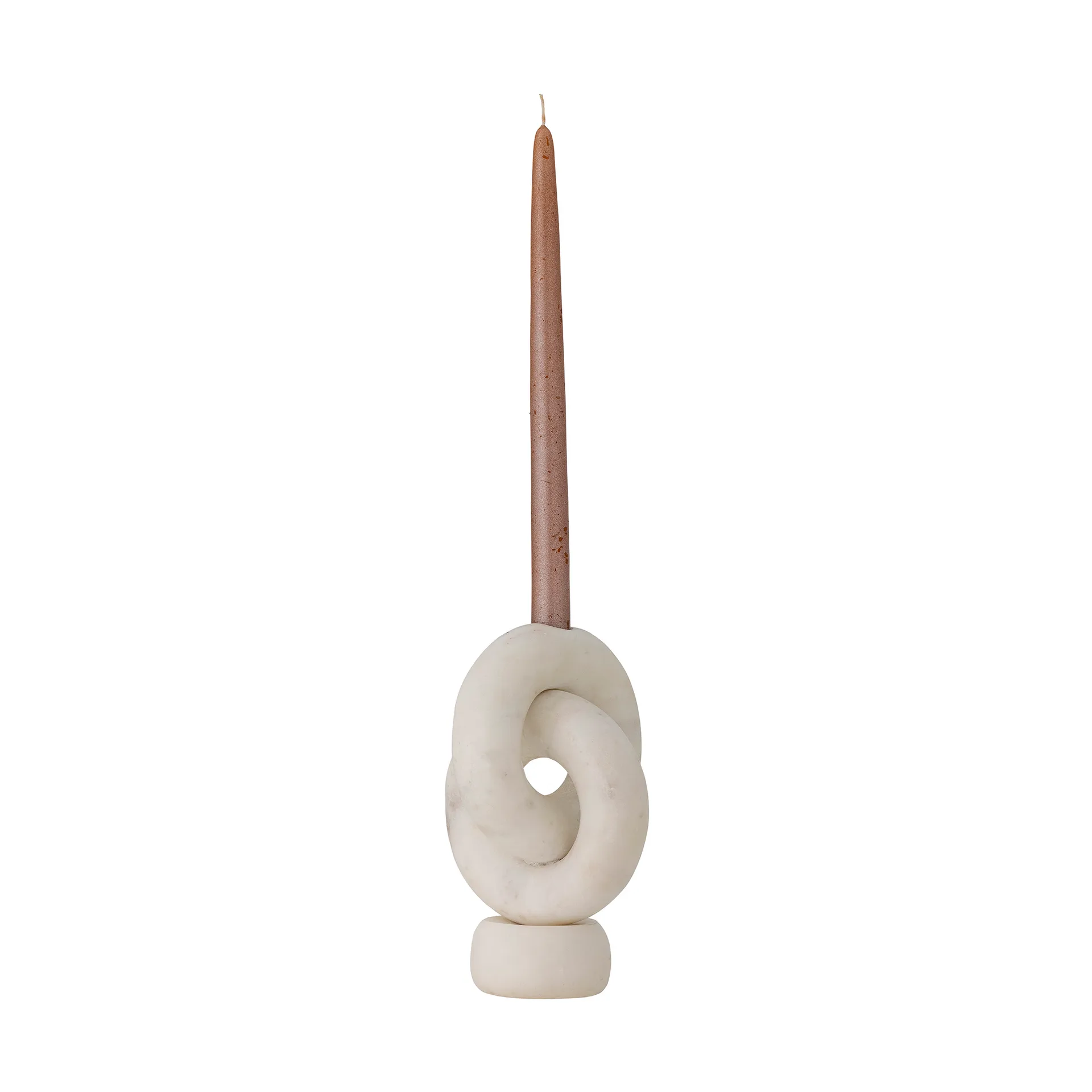 Goa 烛台 20 cm, 白色 大理石色 Bloomingville