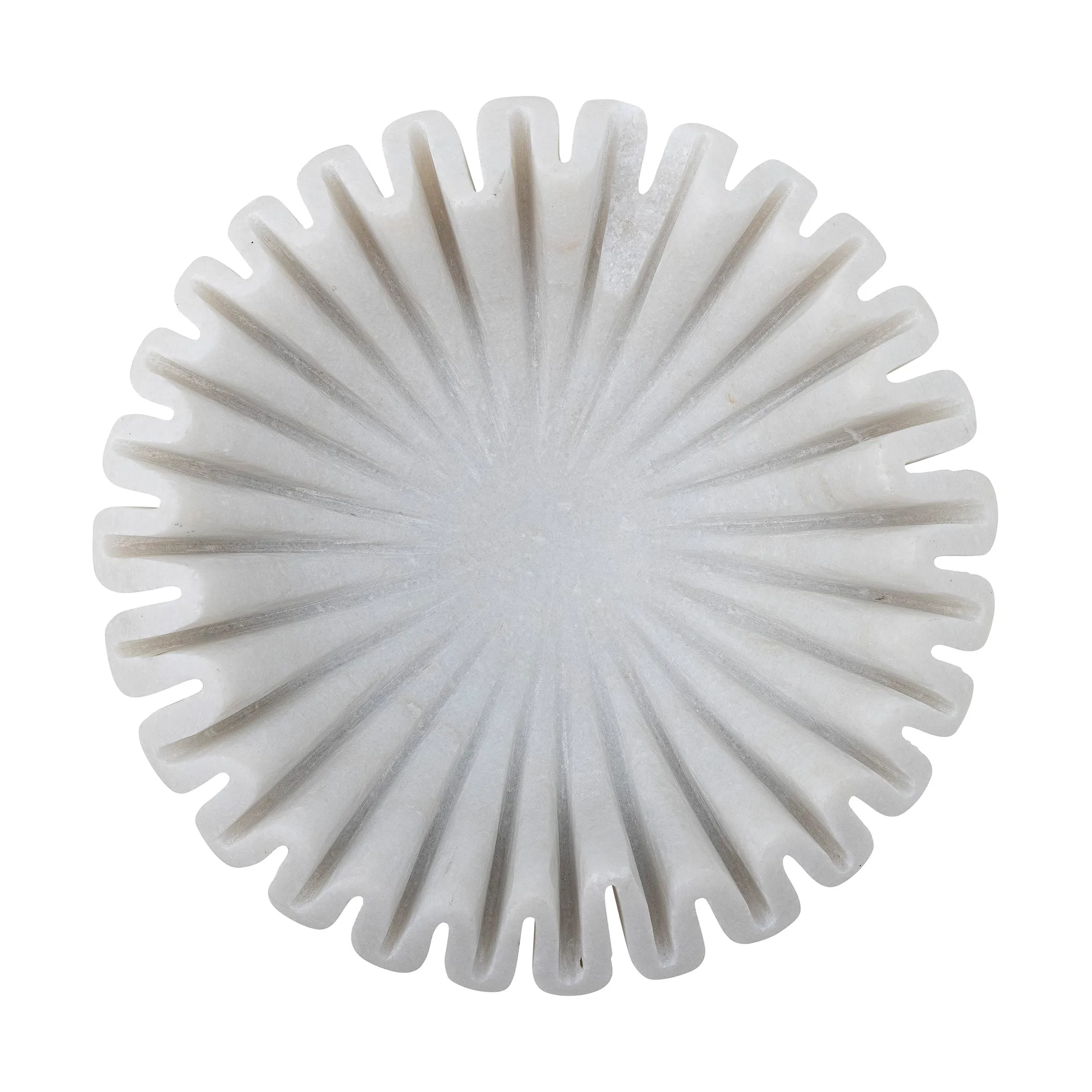 Harmonia 装饰碗 Ø17cm, 白色大理石 Bloomingville
