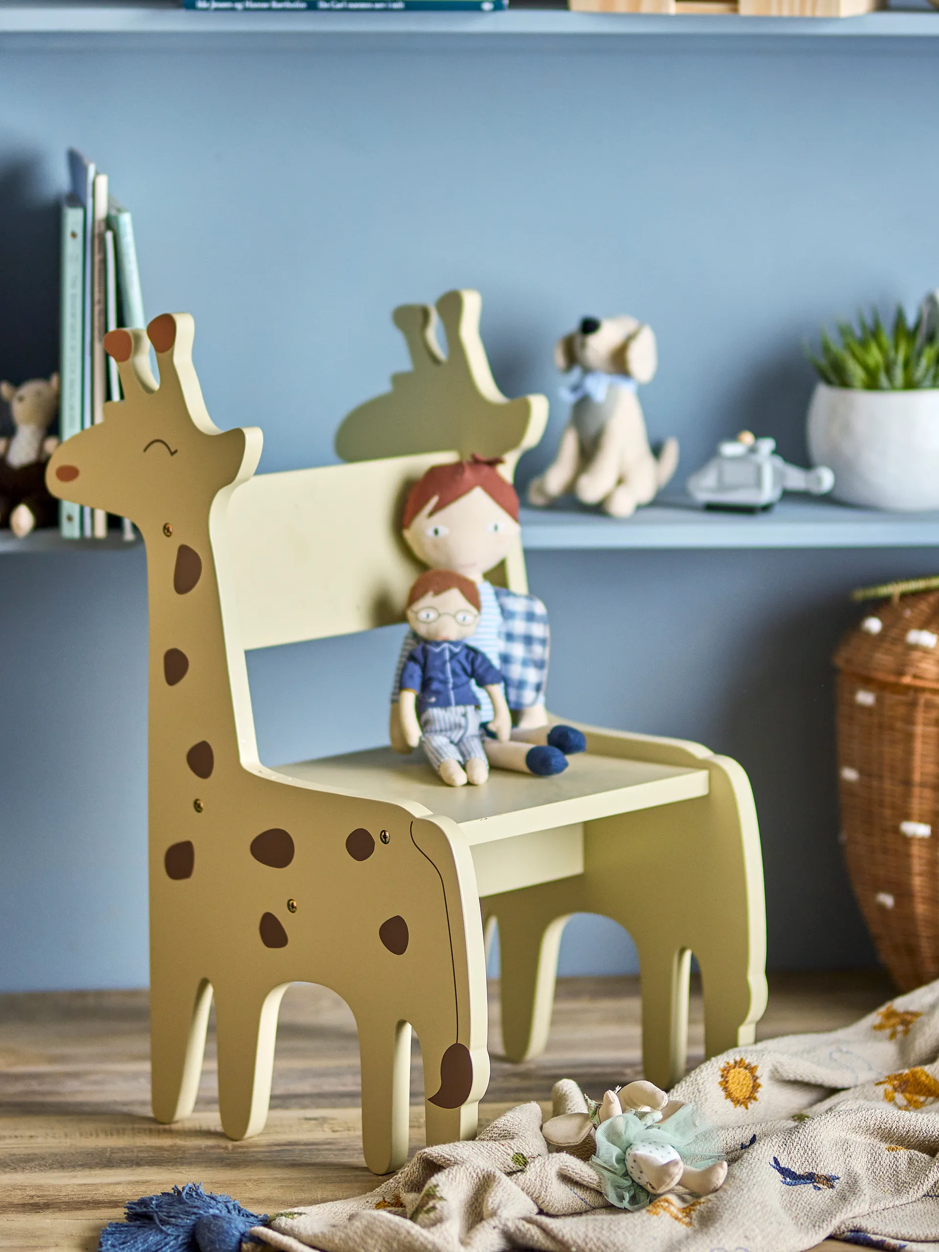 Ibber 椅子, 灰色 Bloomingville