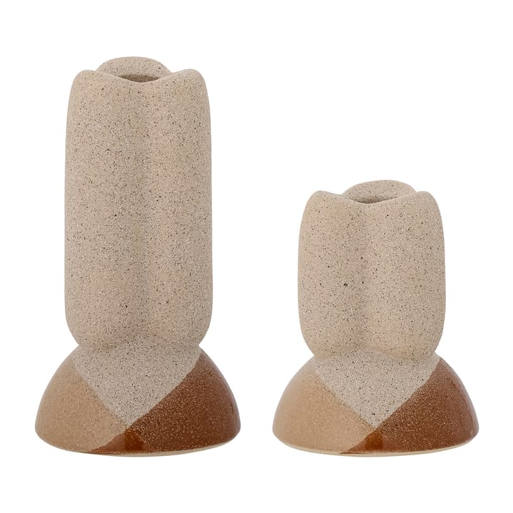 Iness 烛台 2 pieces, 棕色 Bloomingville
