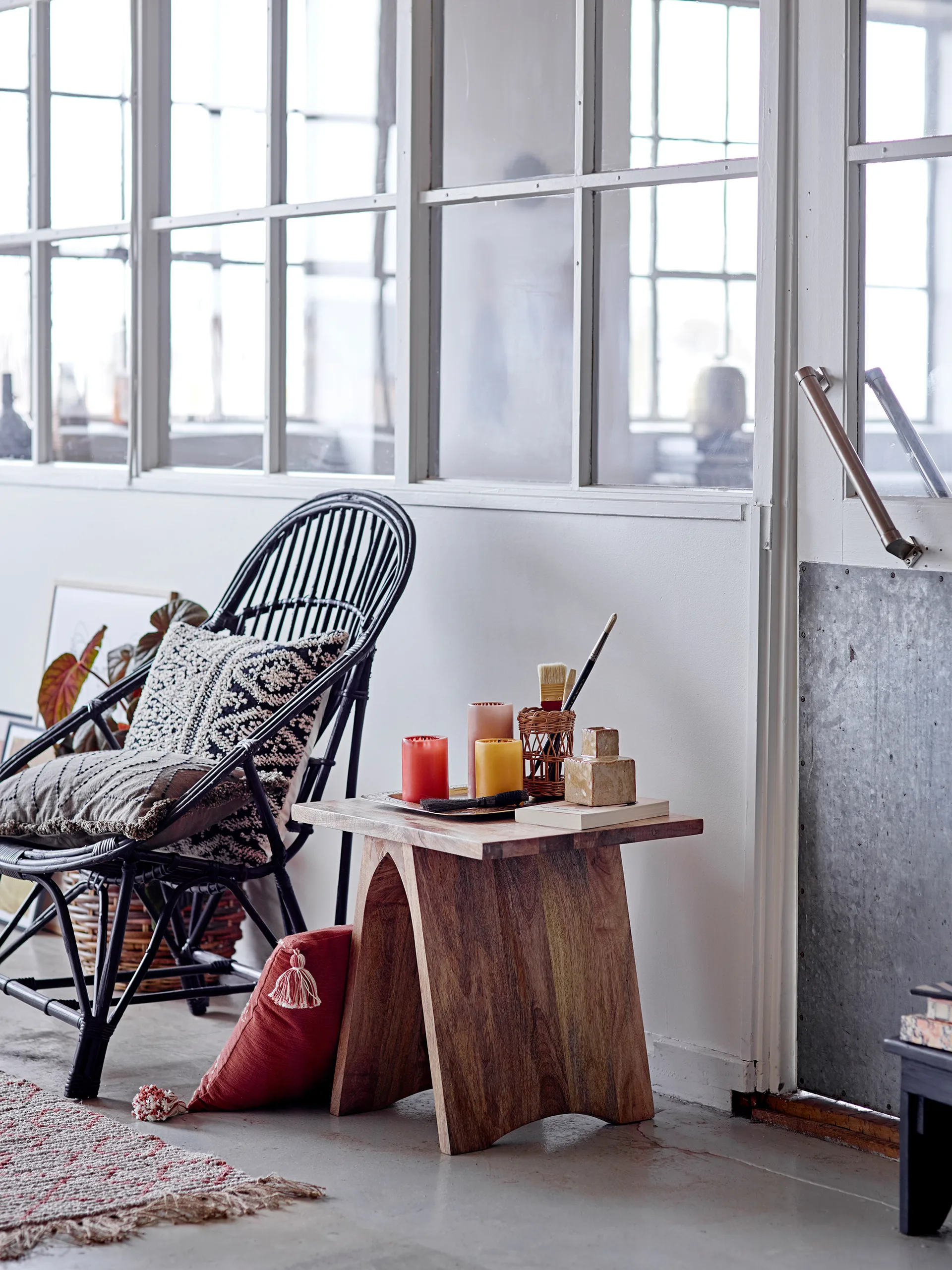 Jala storage box 2 pieces, 棕色 Bloomingville