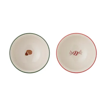 Jolly 碗 两件套装 - 多色，0.5L - Bloomingville