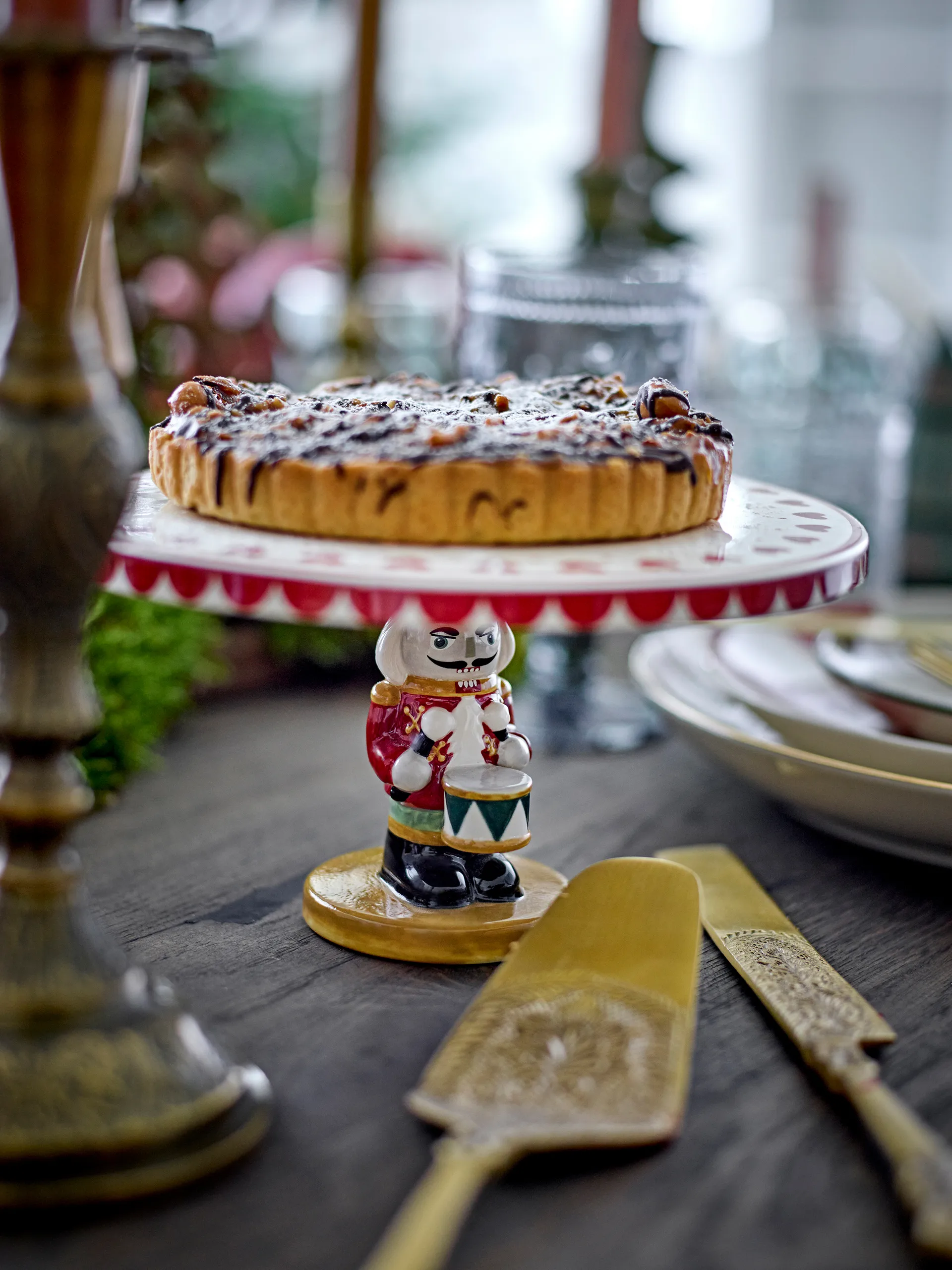 Jolly cake stand Ø20 cm, 红色 Bloomingville