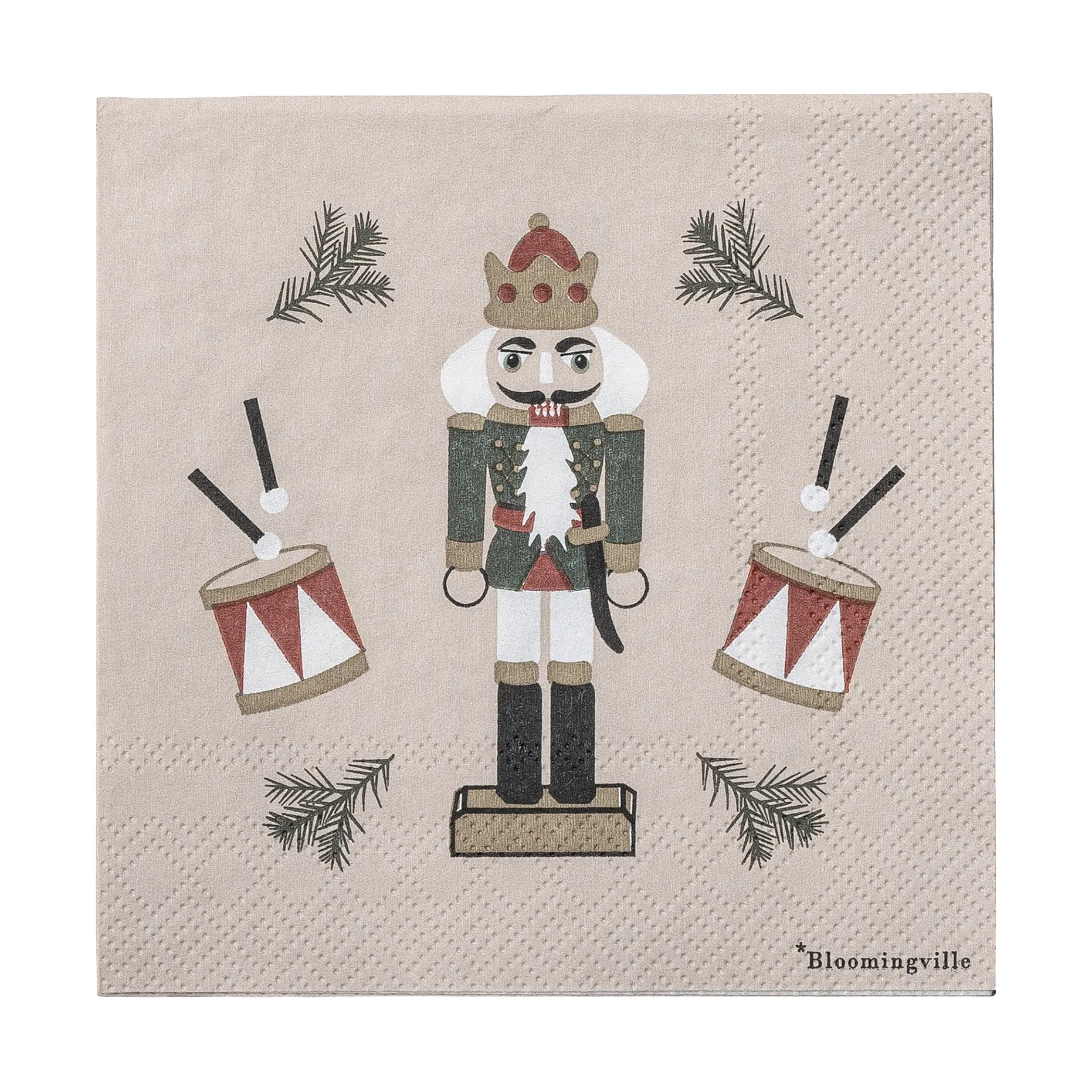 Jolly paper napkins 25x25 cm 20-pack, 彩色 Bloomingville