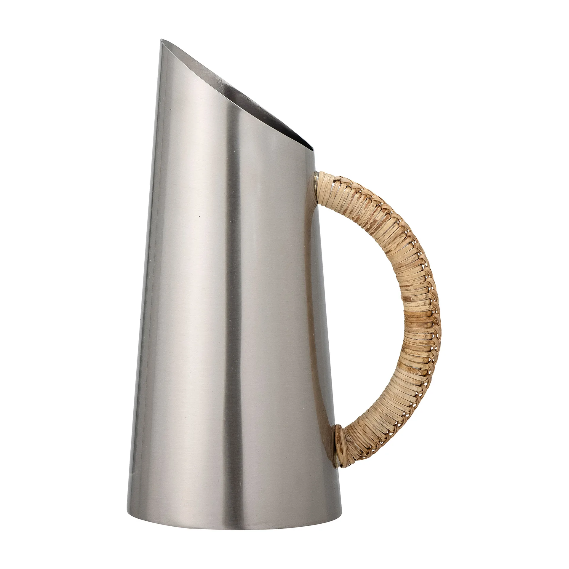 Juanita pot 28 cm, 不锈钢-rattan Bloomingville