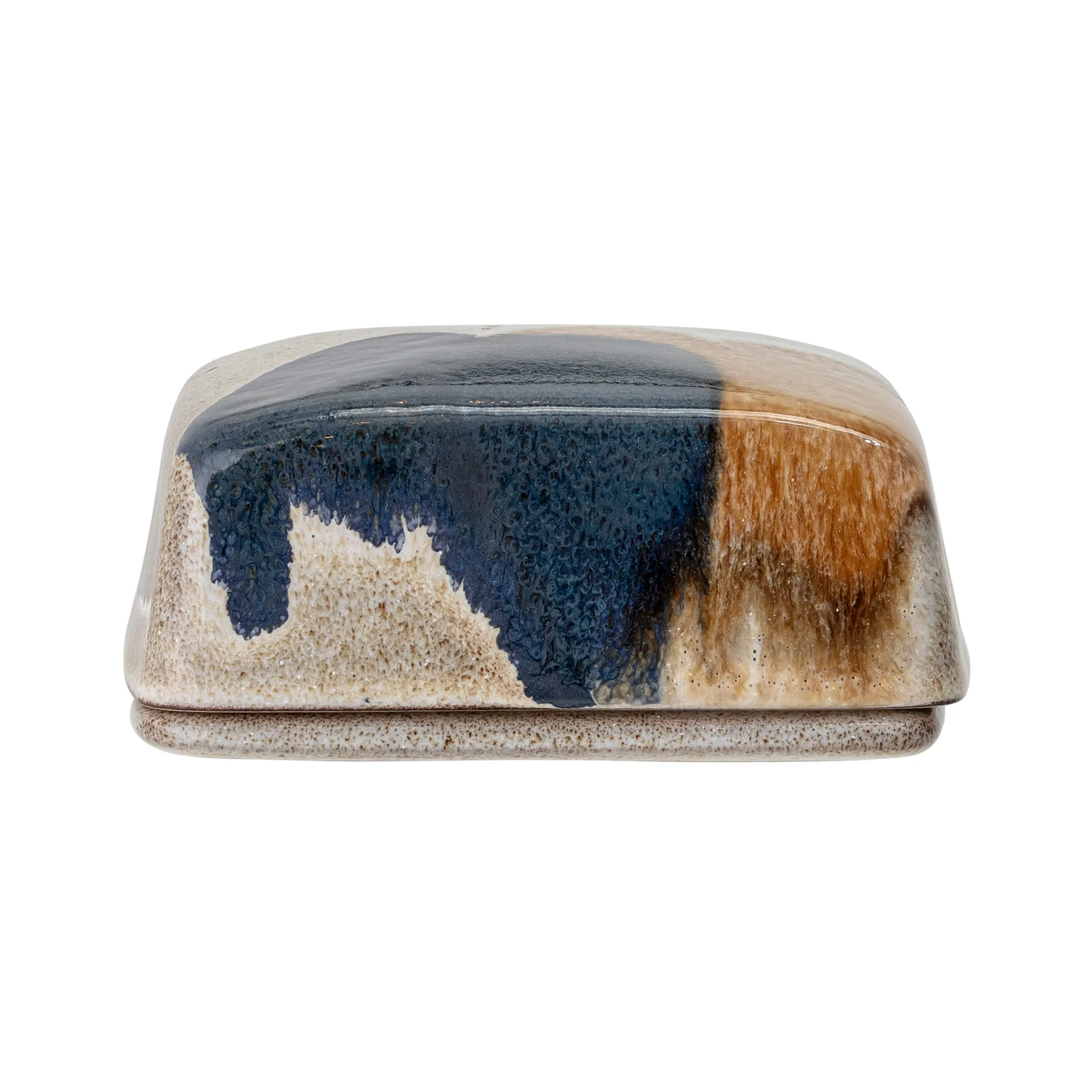 Jules butter dish, multi Bloomingville