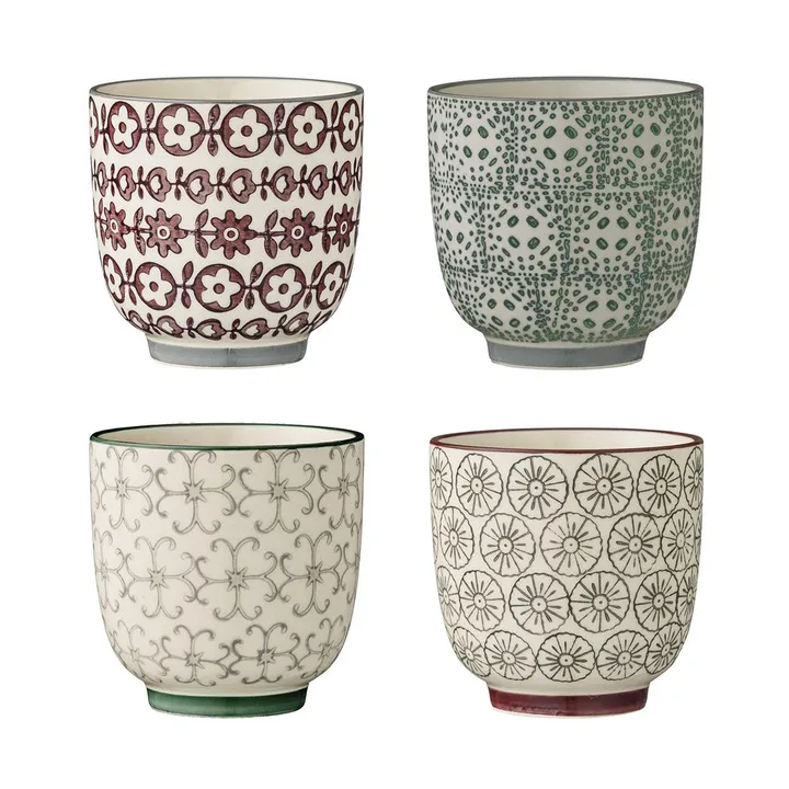 Karine 杯子 四pieces 7 cm - Bloomingville