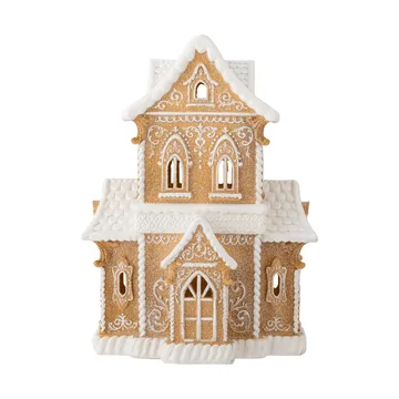 Kevin 装饰小屋 带灯 - 棕色，37cm - Bloomingville