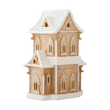 Kevin 装饰小屋 带灯 - 棕色，37cm - Bloomingville