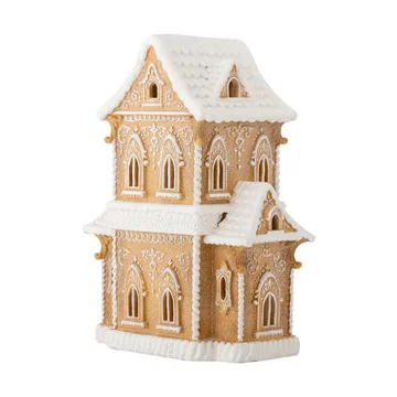 Kevin 装饰小屋 带灯 - 棕色，37cm - Bloomingville
