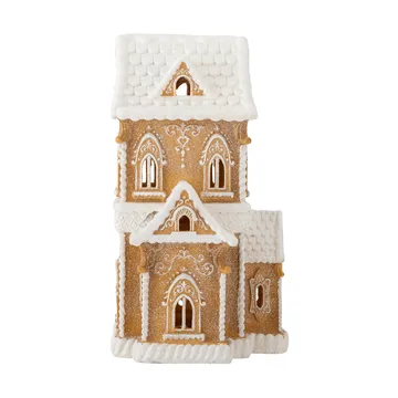 Kevin 装饰小屋 带灯 - 棕色，37cm - Bloomingville