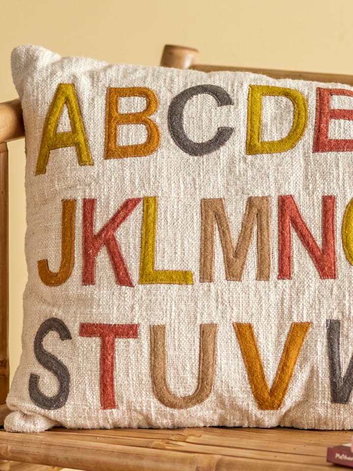 Lexi 靠枕|靠垫 alphabet 40x60 cm, Nature-混合色 Bloomingville