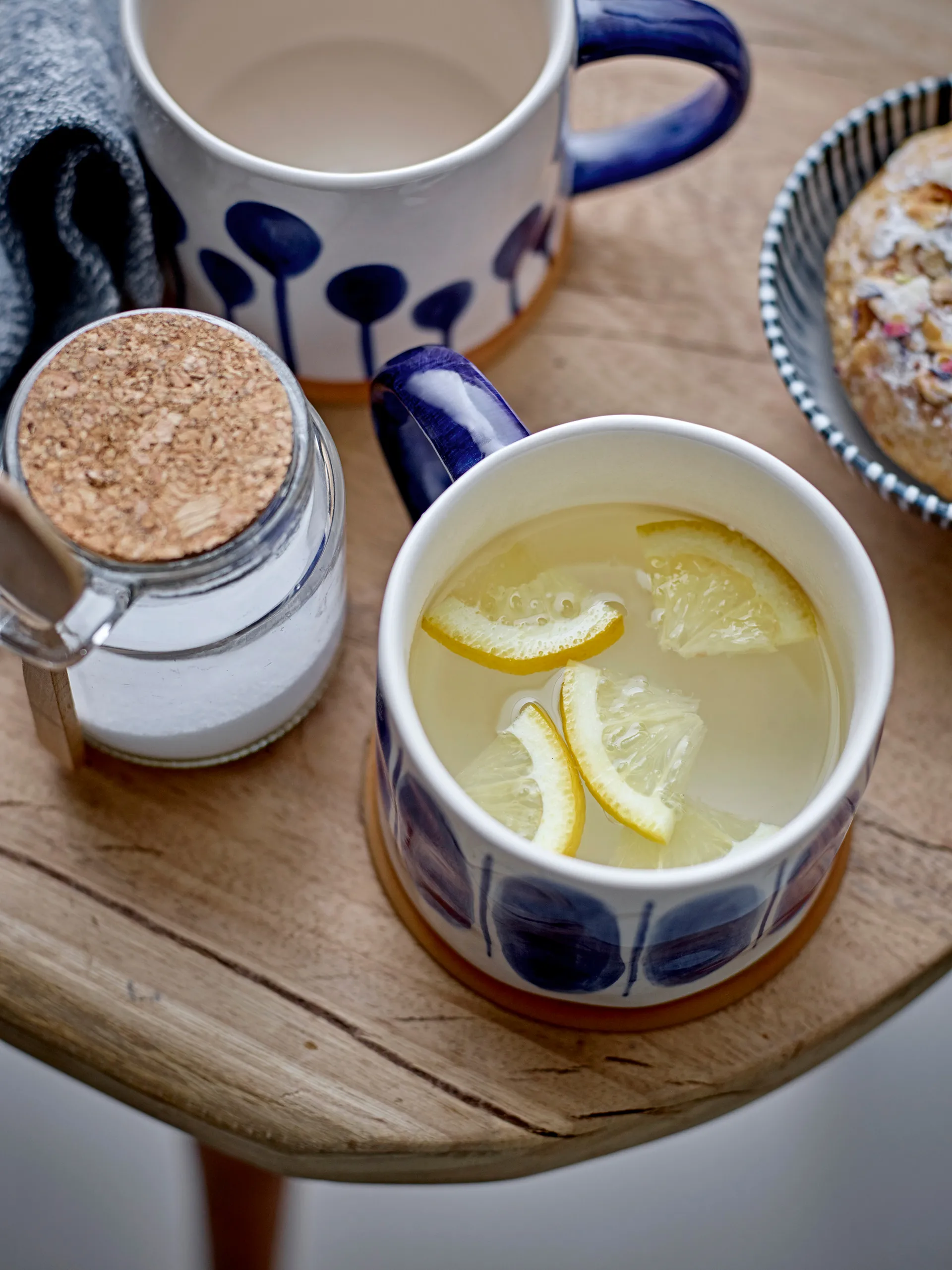 Linora 马克杯 450 ml 三件套装, 蓝色 Bloomingville