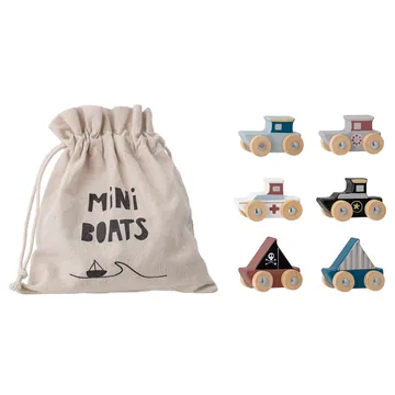 Lissen toy set 7 pieces - multi - Bloomingville