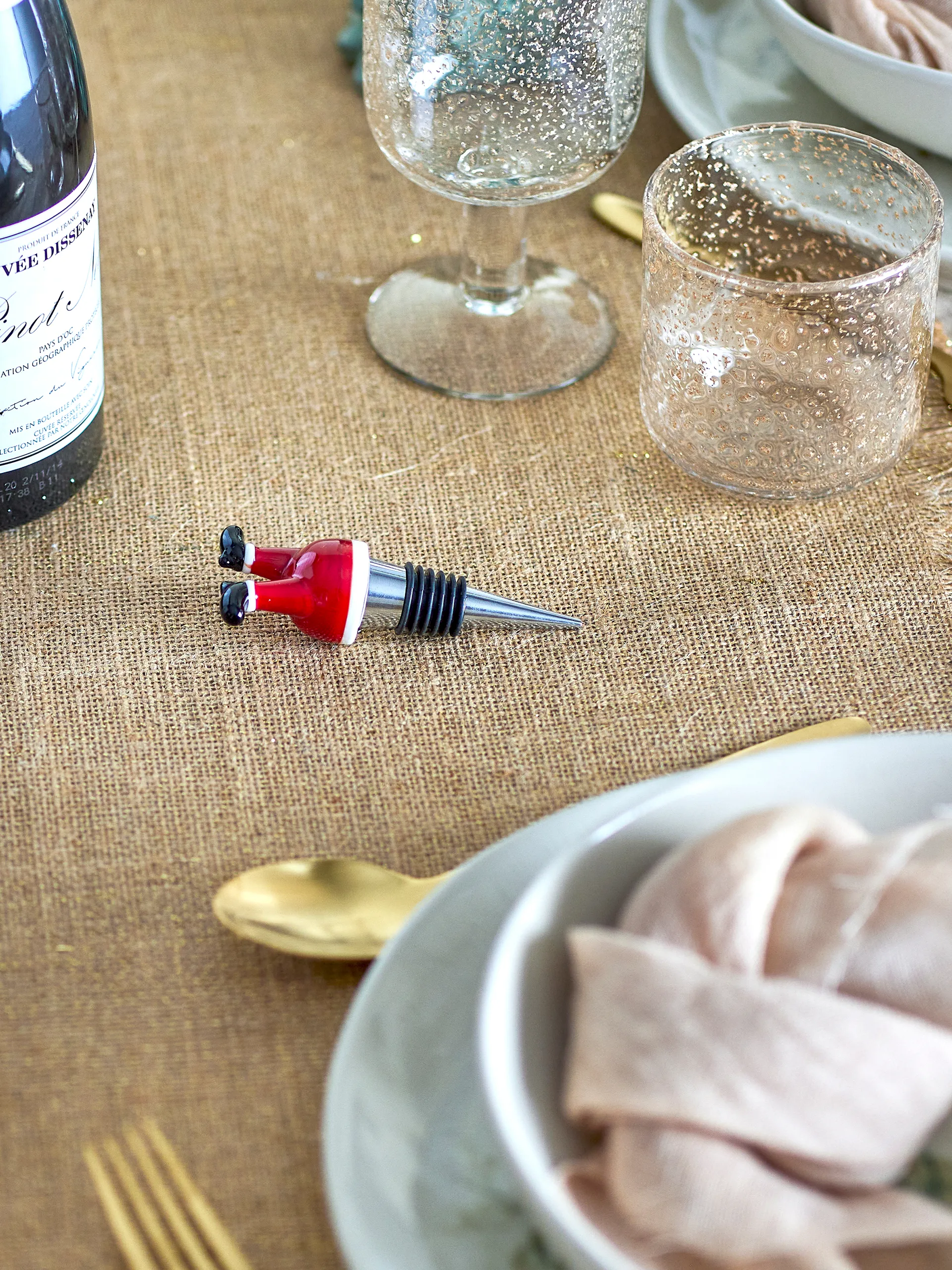 Lynn wine stopper, 红色 Bloomingville