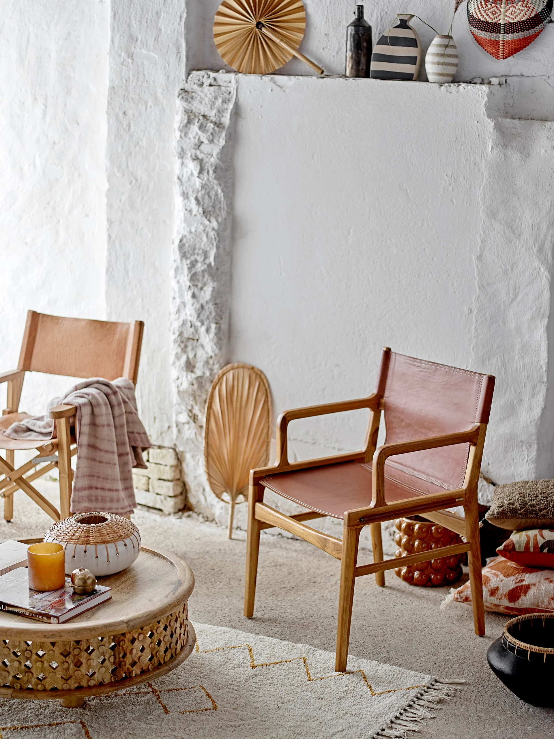 Macha 烛台/花瓶 Ø10 cm, 褐色 Bloomingville