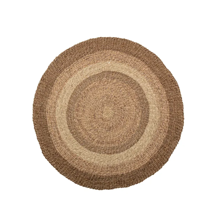 Malic 圆形地毯直径150cm - 自然色 - Bloomingville