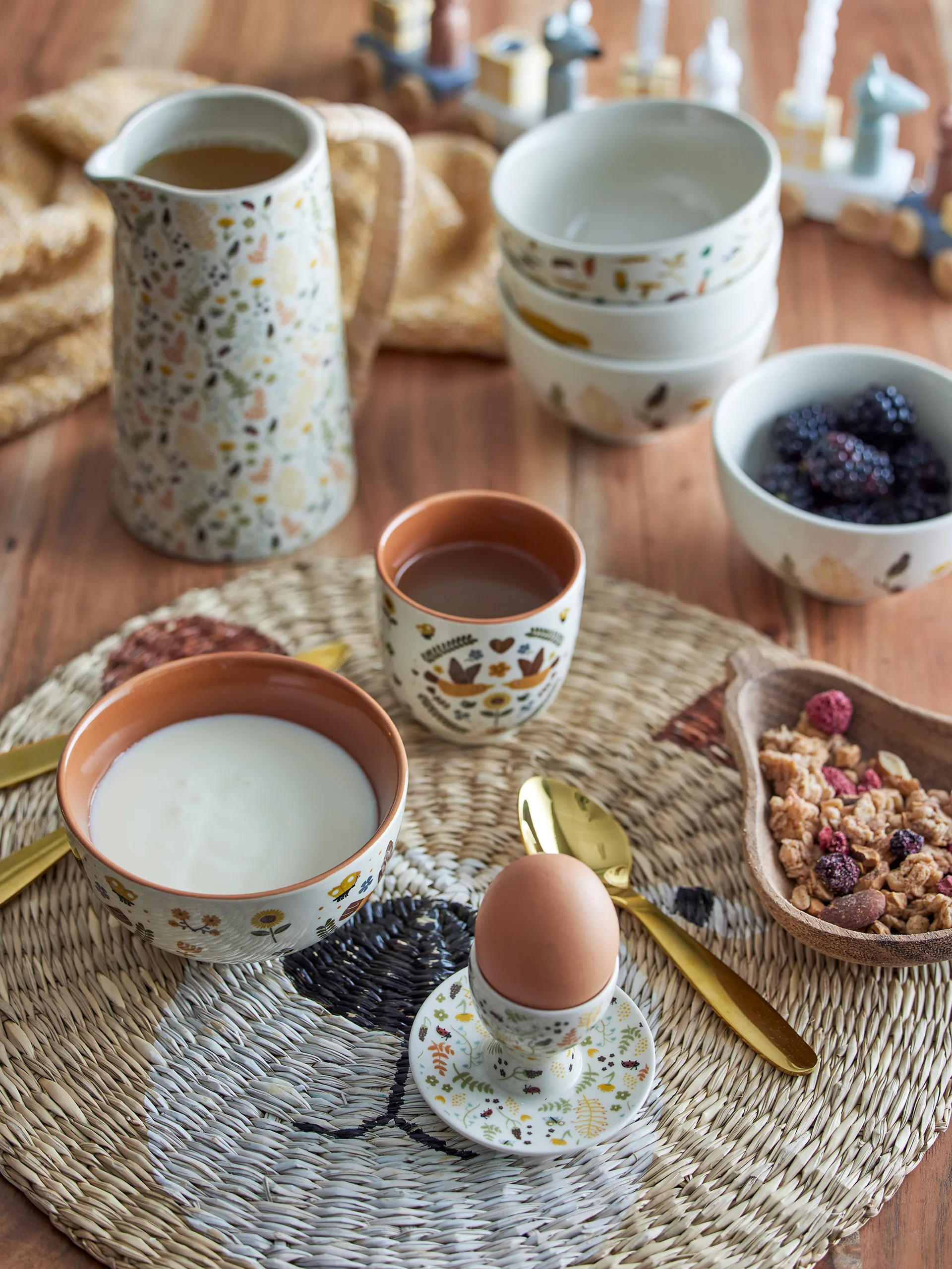 Malla 餐垫  Ø38 cm, Bear Bloomingville