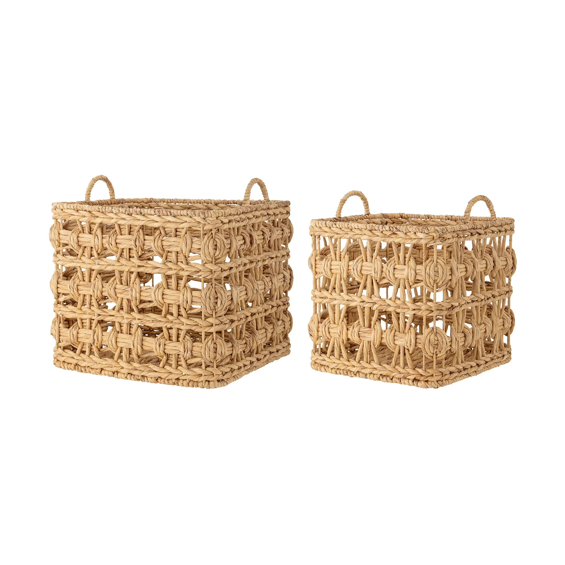 Marnie 储物箱 带把手 2件, Water hyacinth Bloomingville