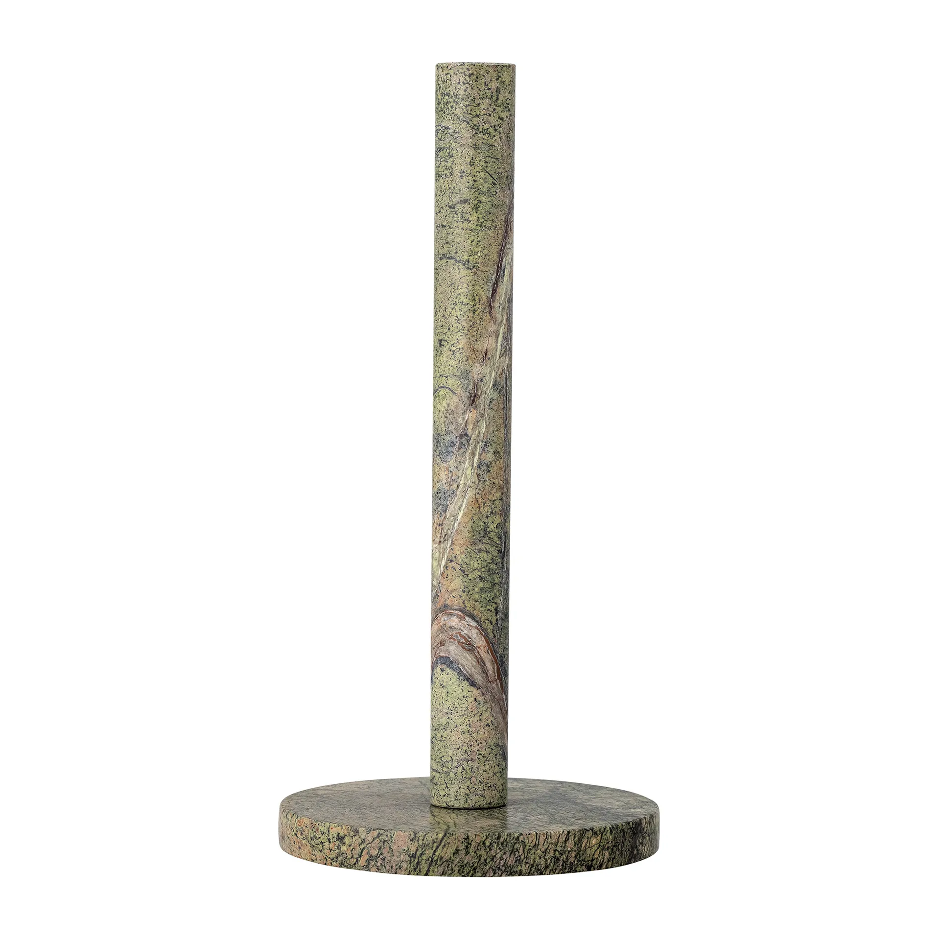Marta kitchen paper holder Ø15x32 cm, 绿色 marble Bloomingville