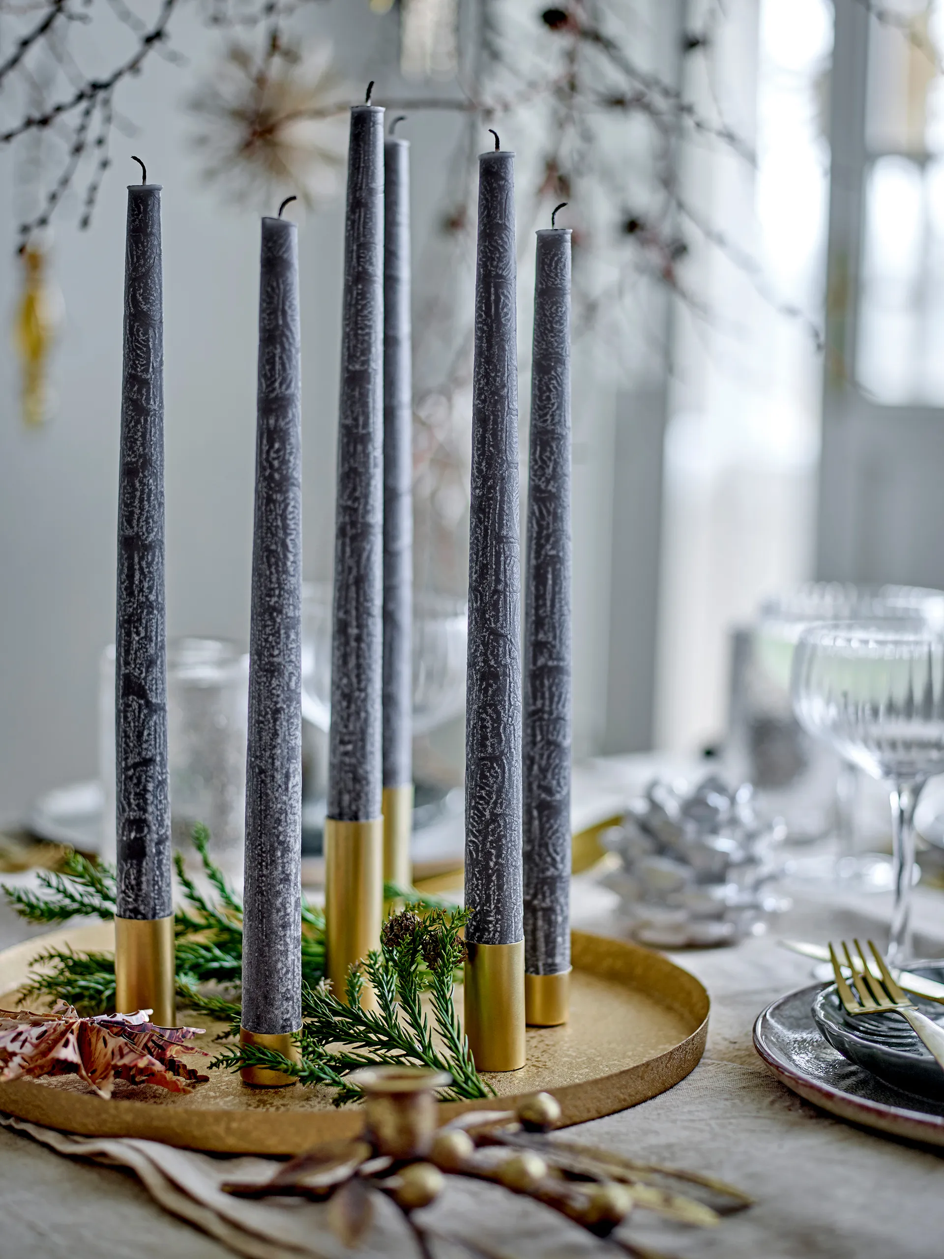 Maxime Advent 烛台 Ø30 cm, 金色 Bloomingville