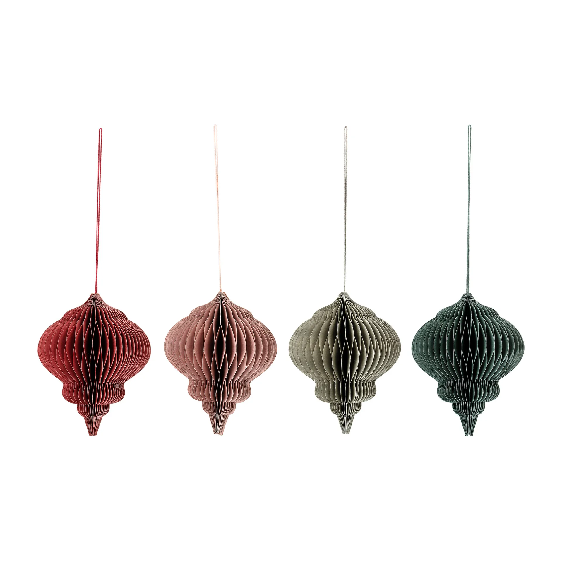 Milay hanging 圣诞装饰 18 cm 4件, 混合色 Bloomingville