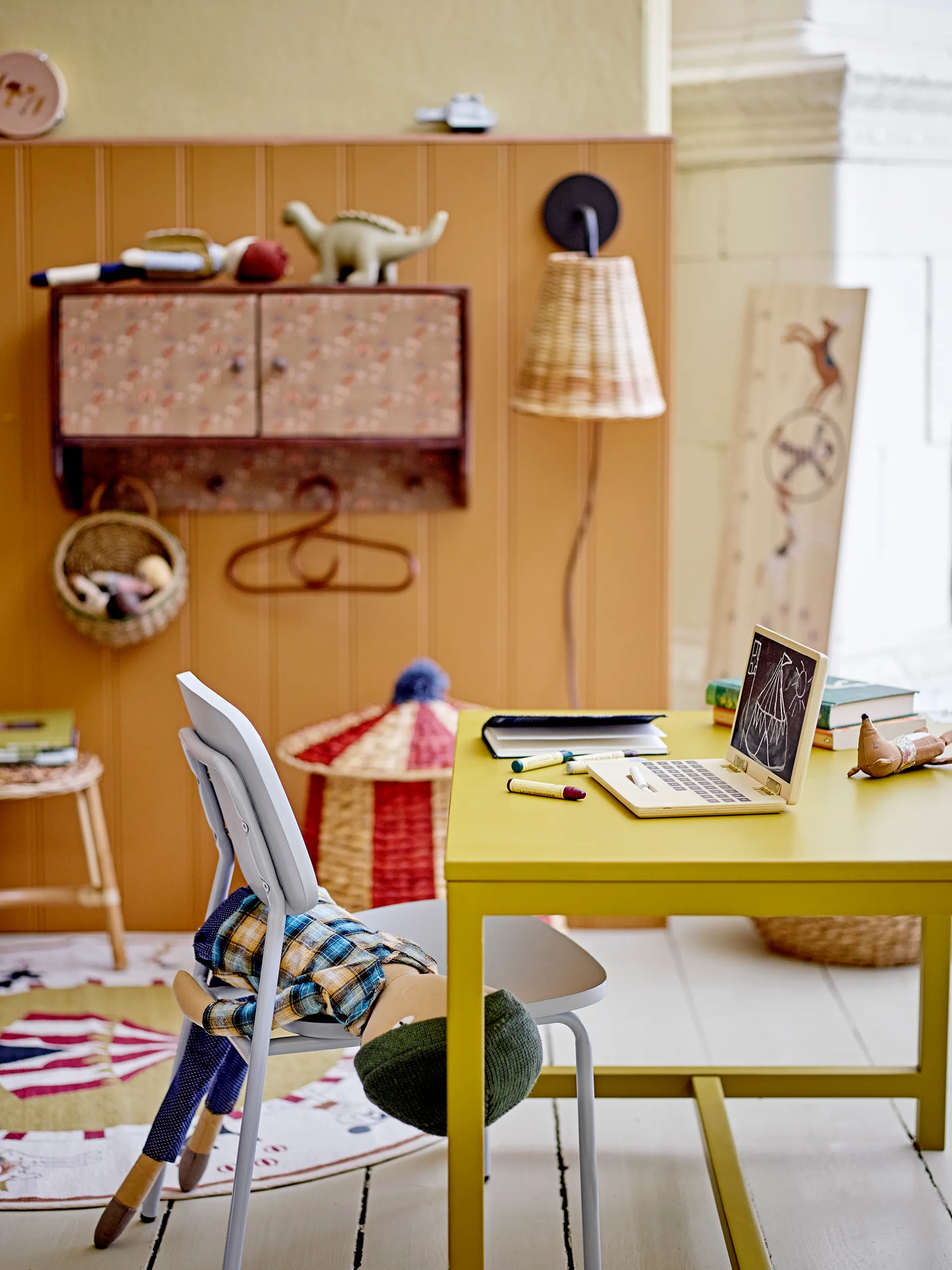 Minne measuring stick 19x80 cm, Circus Bloomingville