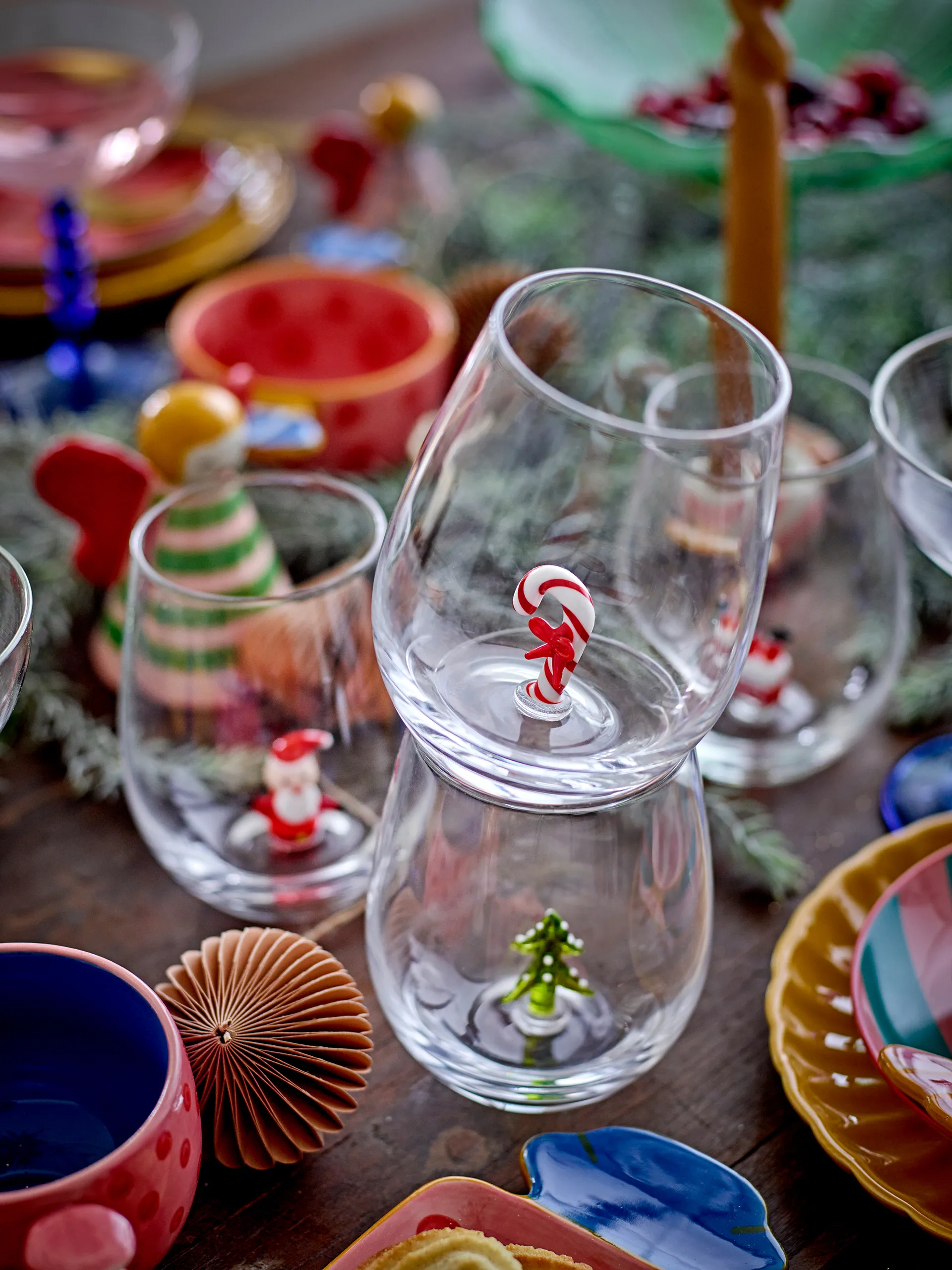 Misa 杯子/玻璃杯/酒杯 56 cl 4件, Christmas Bloomingville