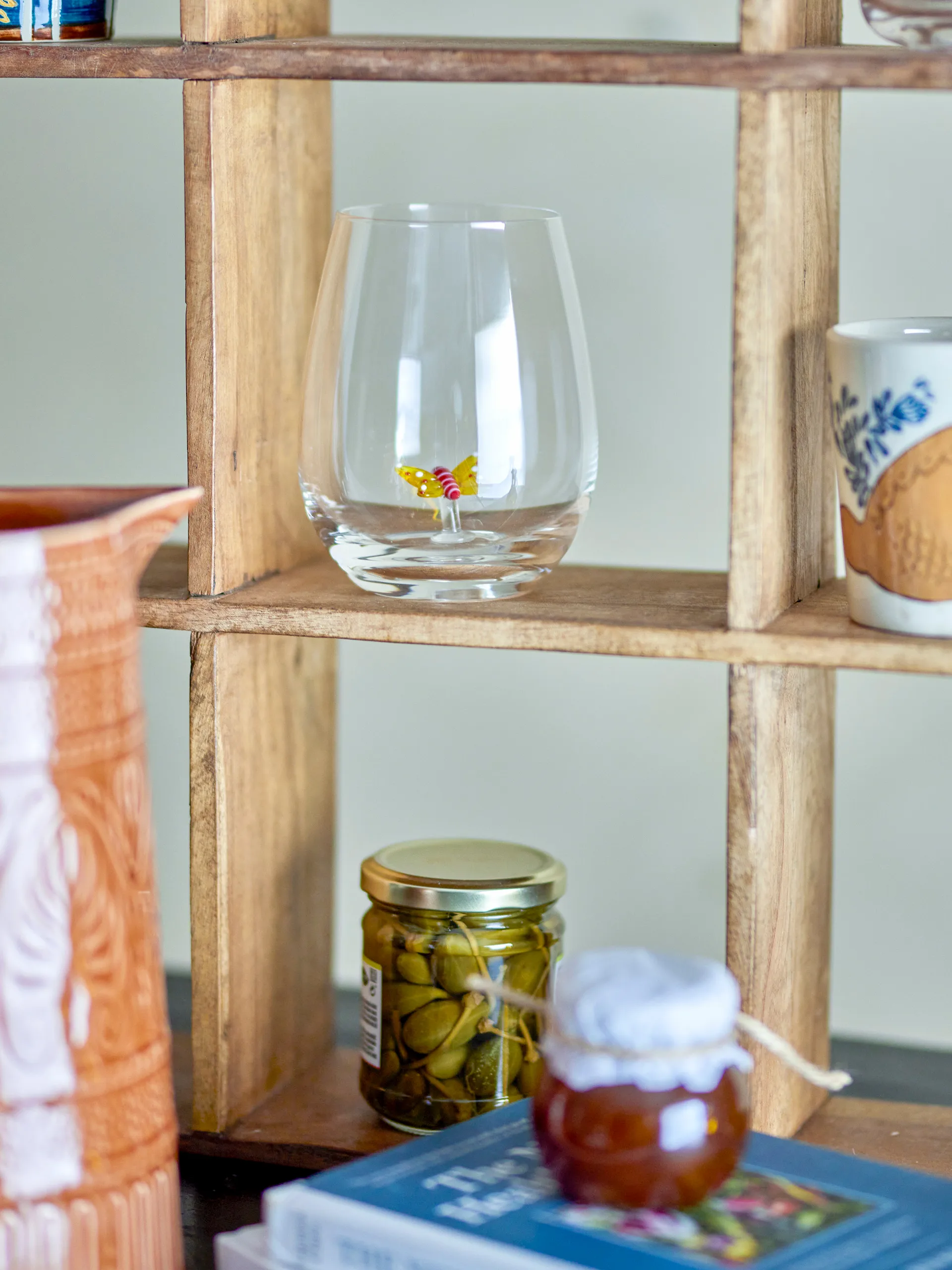 Misa 杯子/玻璃杯/酒杯 56 cl, 透明-butterfly Bloomingville