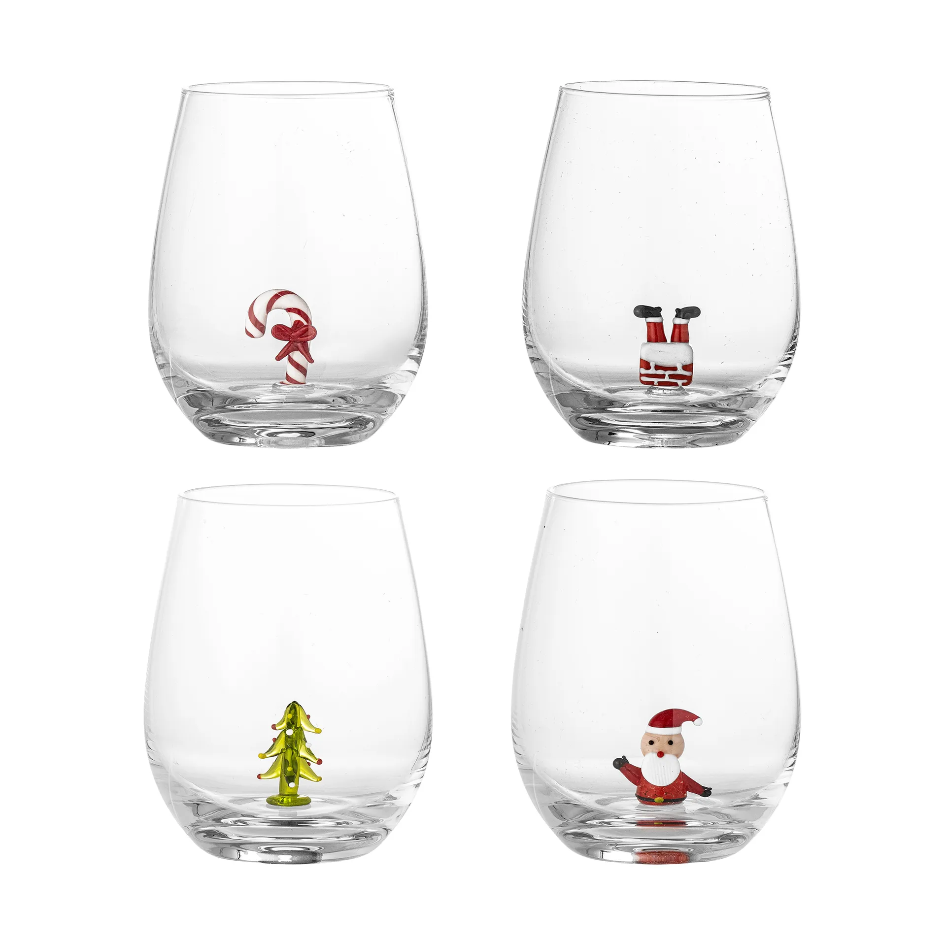 Misa 玻璃杯560ml 4件, Christmas Bloomingville