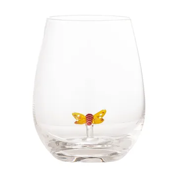 Misa 玻璃杯560ml - 透明色_蝴蝶款 - Bloomingville