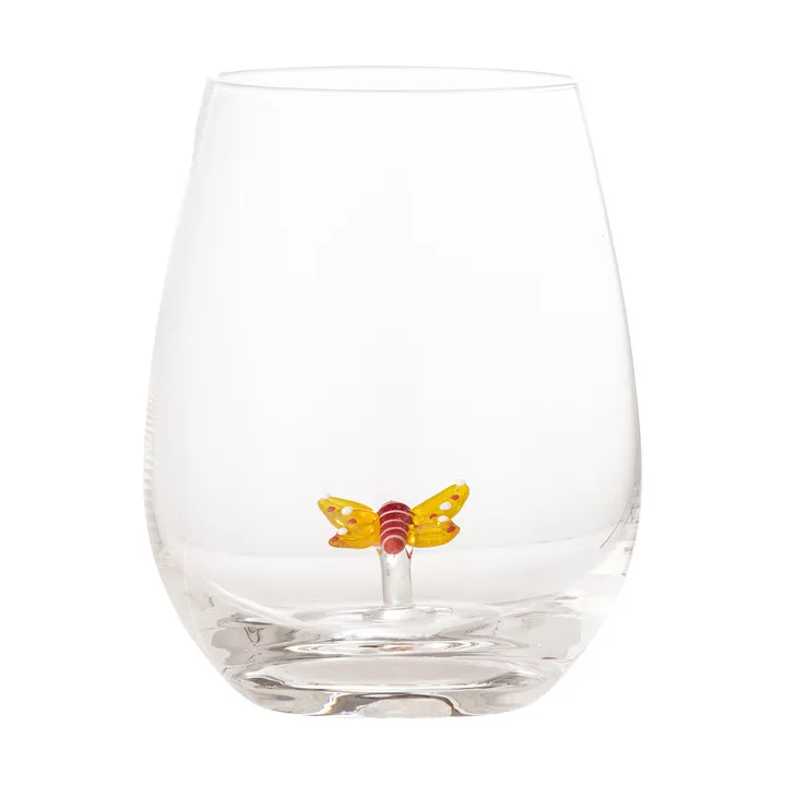 Misa 玻璃杯560ml - 透明色_蝴蝶款 - Bloomingville