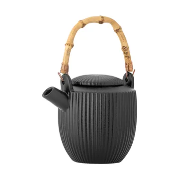 Neri 陶瓷茶壶泡茶壶0.85升 - 黑色 - Bloomingville