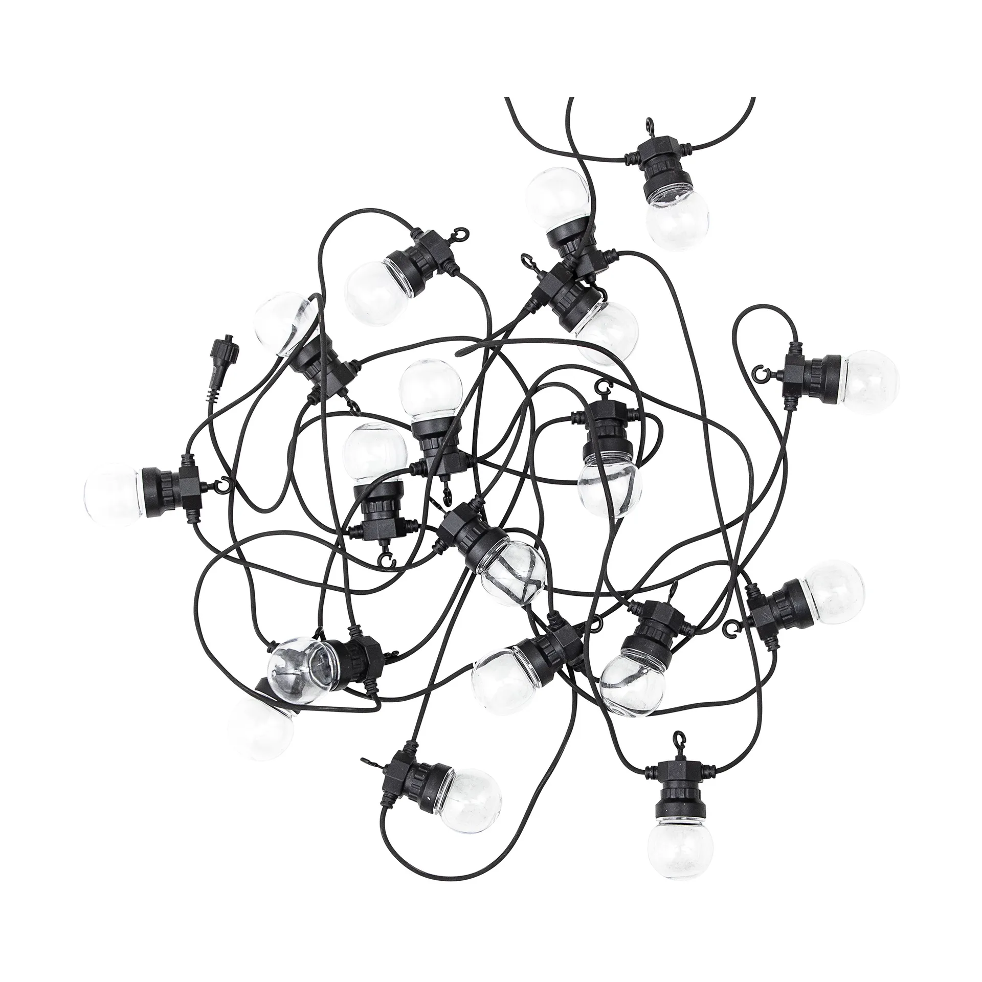 Nero string lights 10 m, 黑色 Bloomingville