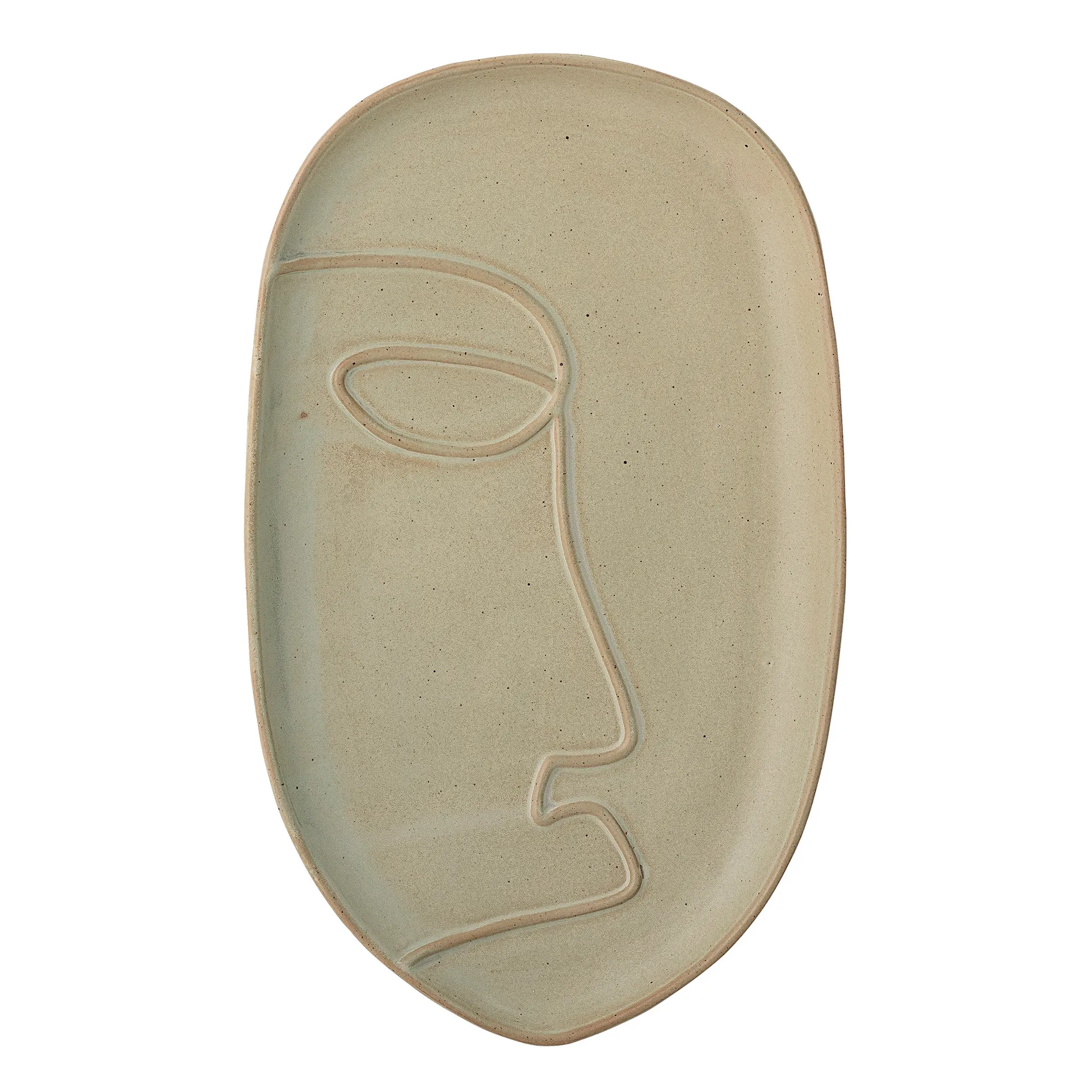 Ngan 托盘 18.5x30 cm, 绿色 Bloomingville