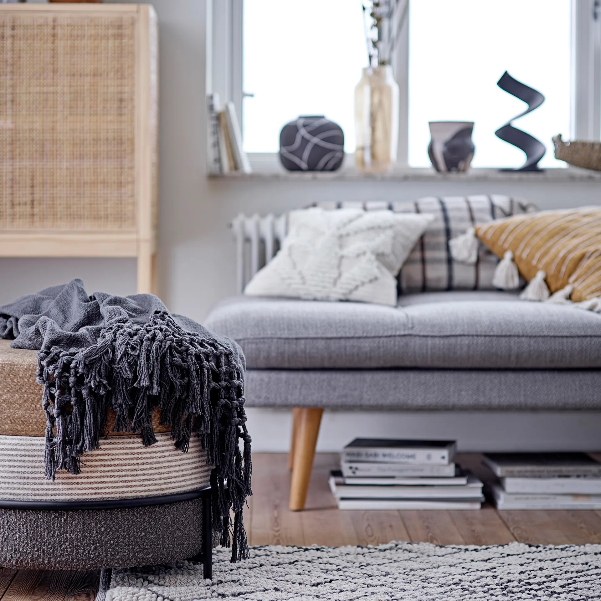 Niza 花瓶 terracotta 16.5 cm, 黑色 Bloomingville