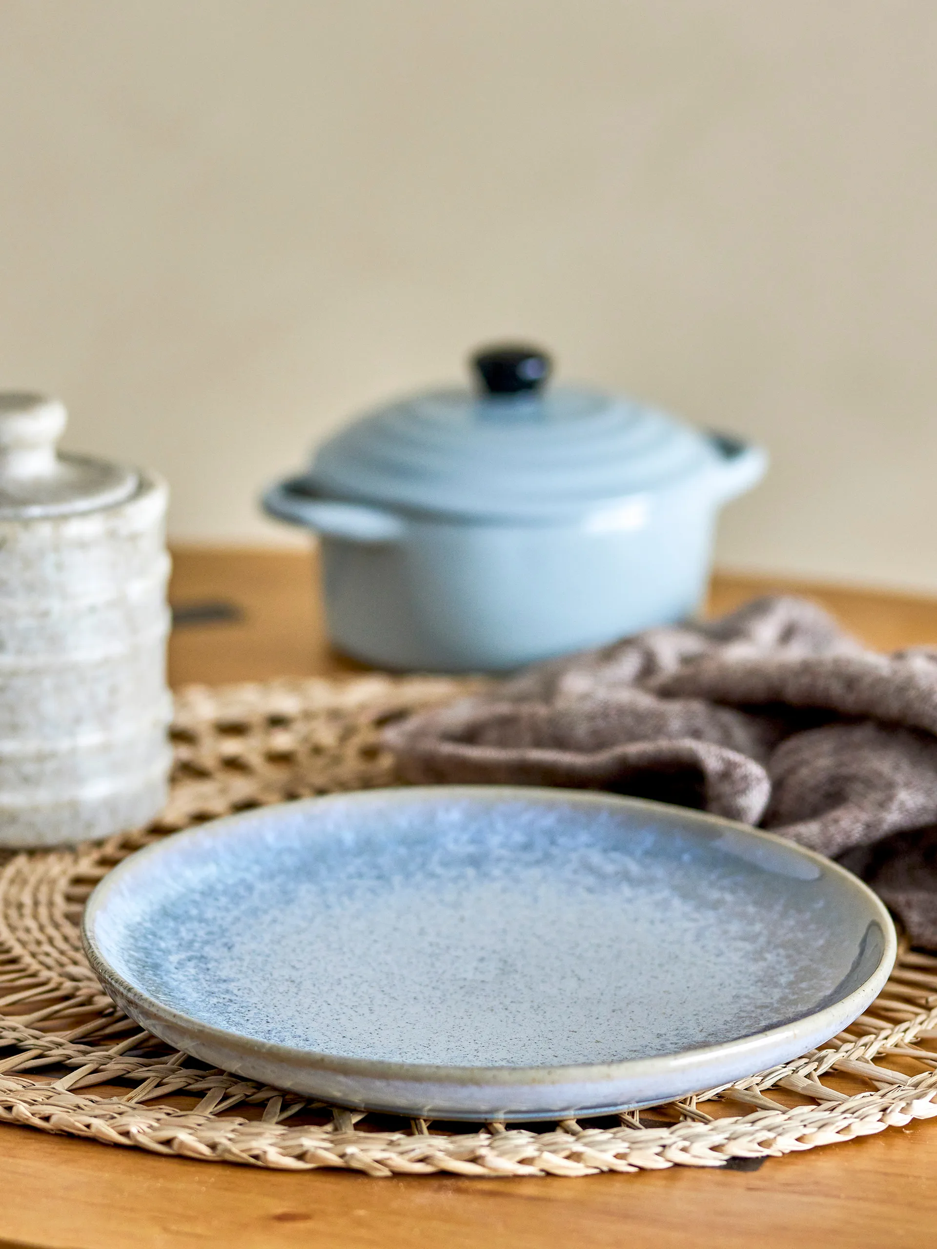 Paula 小餐盘 Ø20cm, 蓝色 Bloomingville