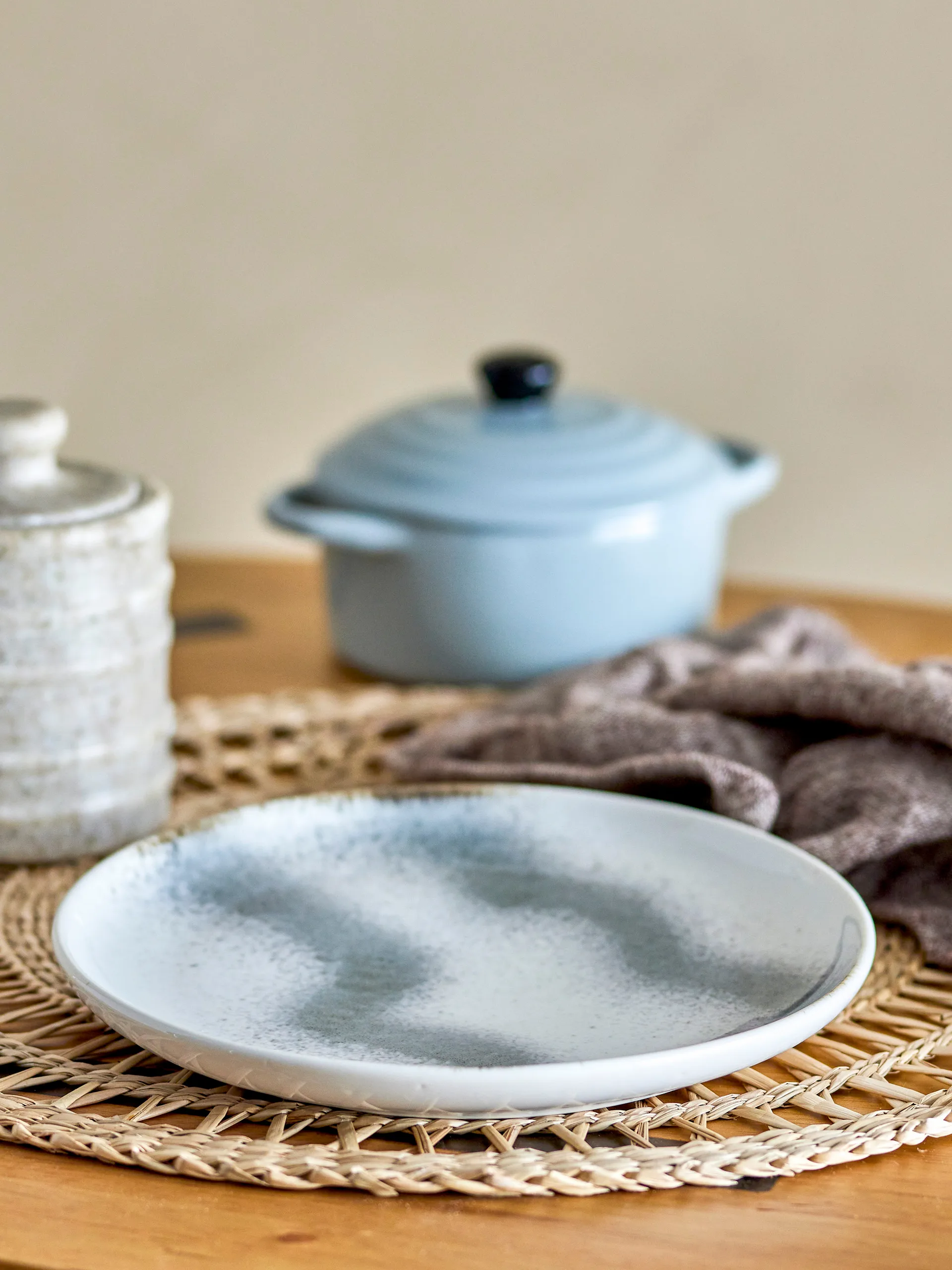 Paula 小餐盘 Ø20cm, 灰色 Bloomingville