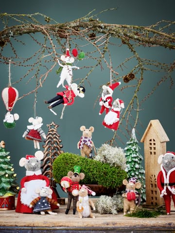 Peo 圣诞树 decorations 羊毛 2件 - 红色 - Bloomingville