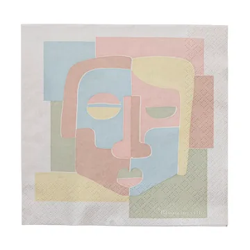 Peto 餐巾 33x33cm 20包装 - 玫瑰色 - Bloomingville
