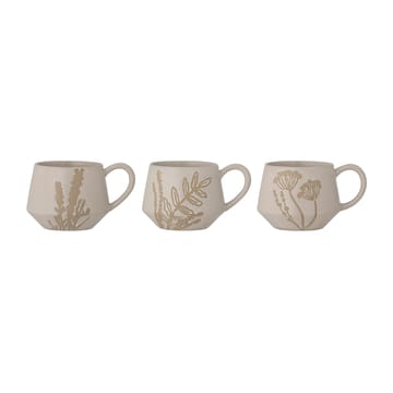 Primrose 马克杯 38 cl 3 pieces - Natural - Bloomingville