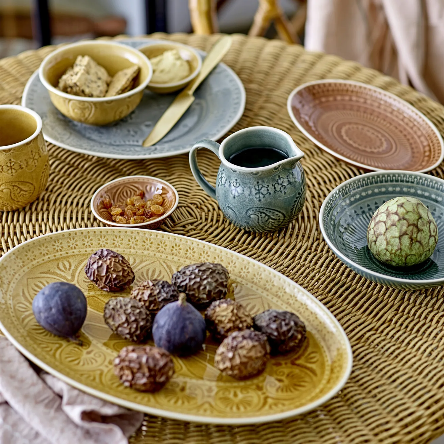 Rani milk pitcher 40 cl, 绿色 Bloomingville