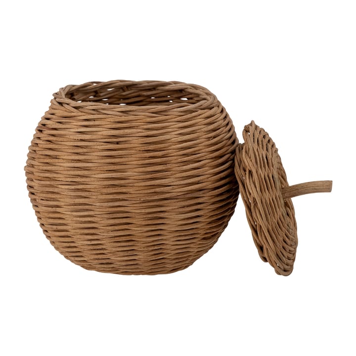 Rosette 储物篮 （含盖子） Ø18 cm, 褐色 Bloomingville