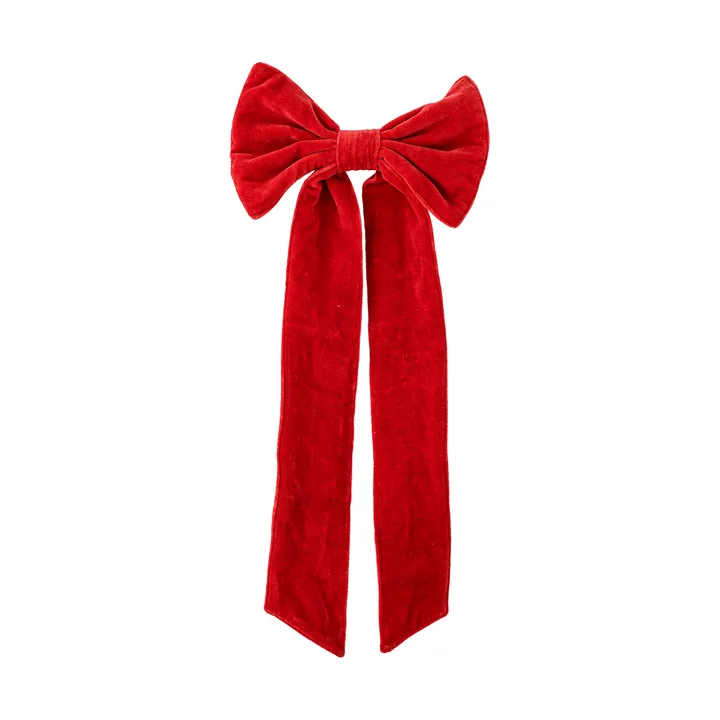 Ruby dekorationsrosett - 红色，53x25cm - Bloomingville