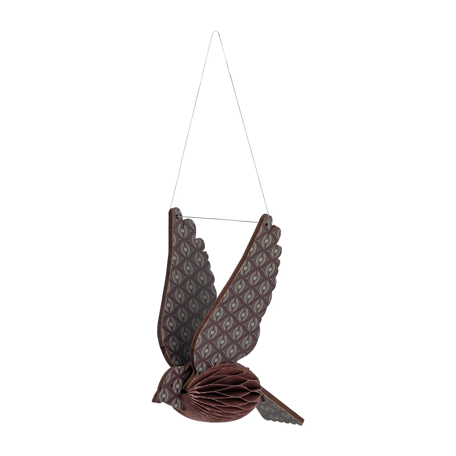 Sagalin Bird Christmas 装饰品, 棕色 Bloomingville