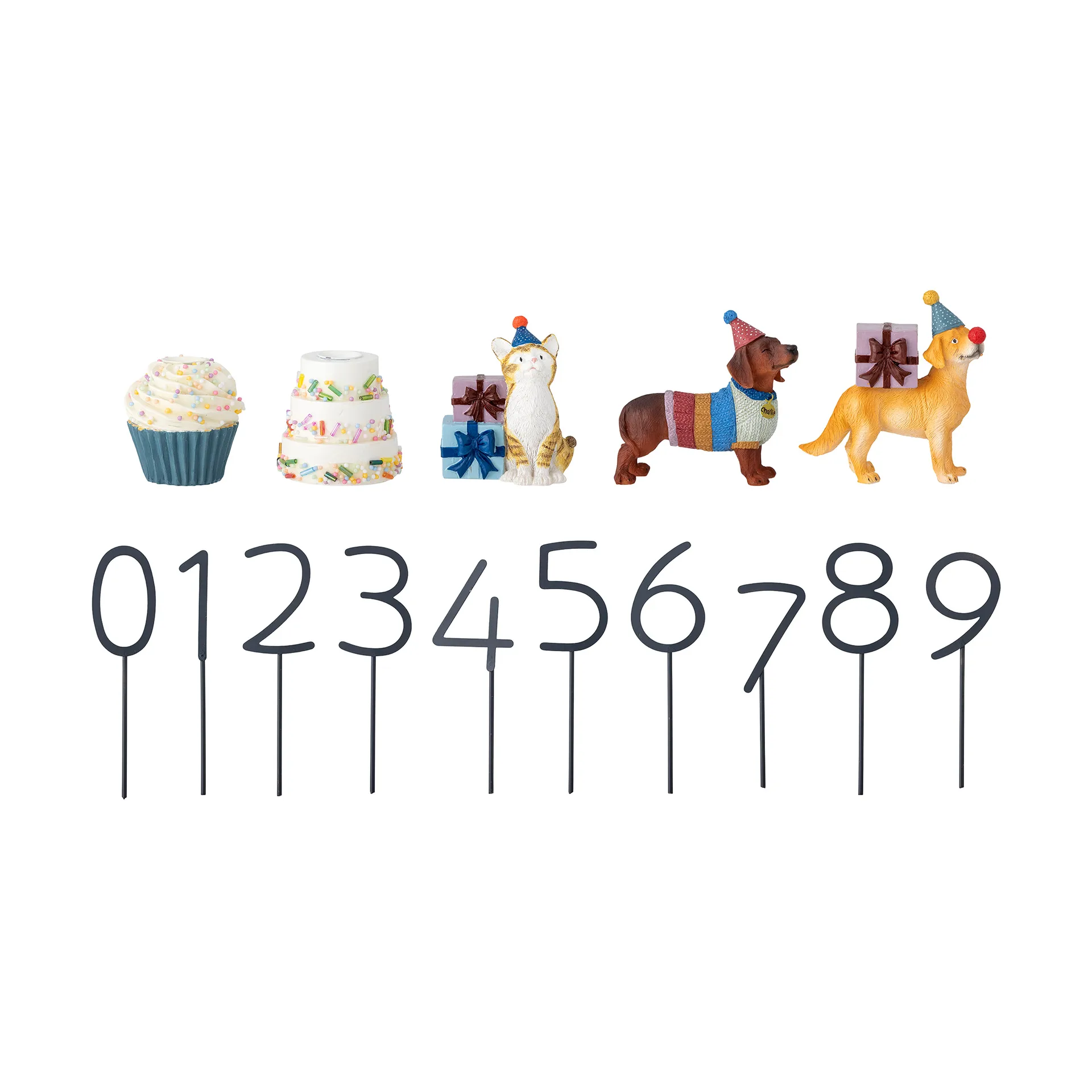 Salve birthday 装饰 15 pieces, Multi Bloomingville