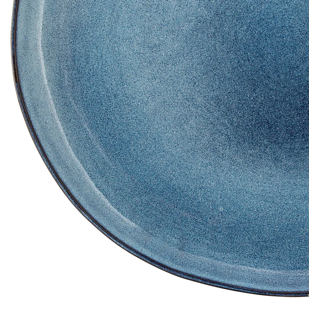 Sandrine 盘子 Ø22cm, 蓝色 Bloomingville