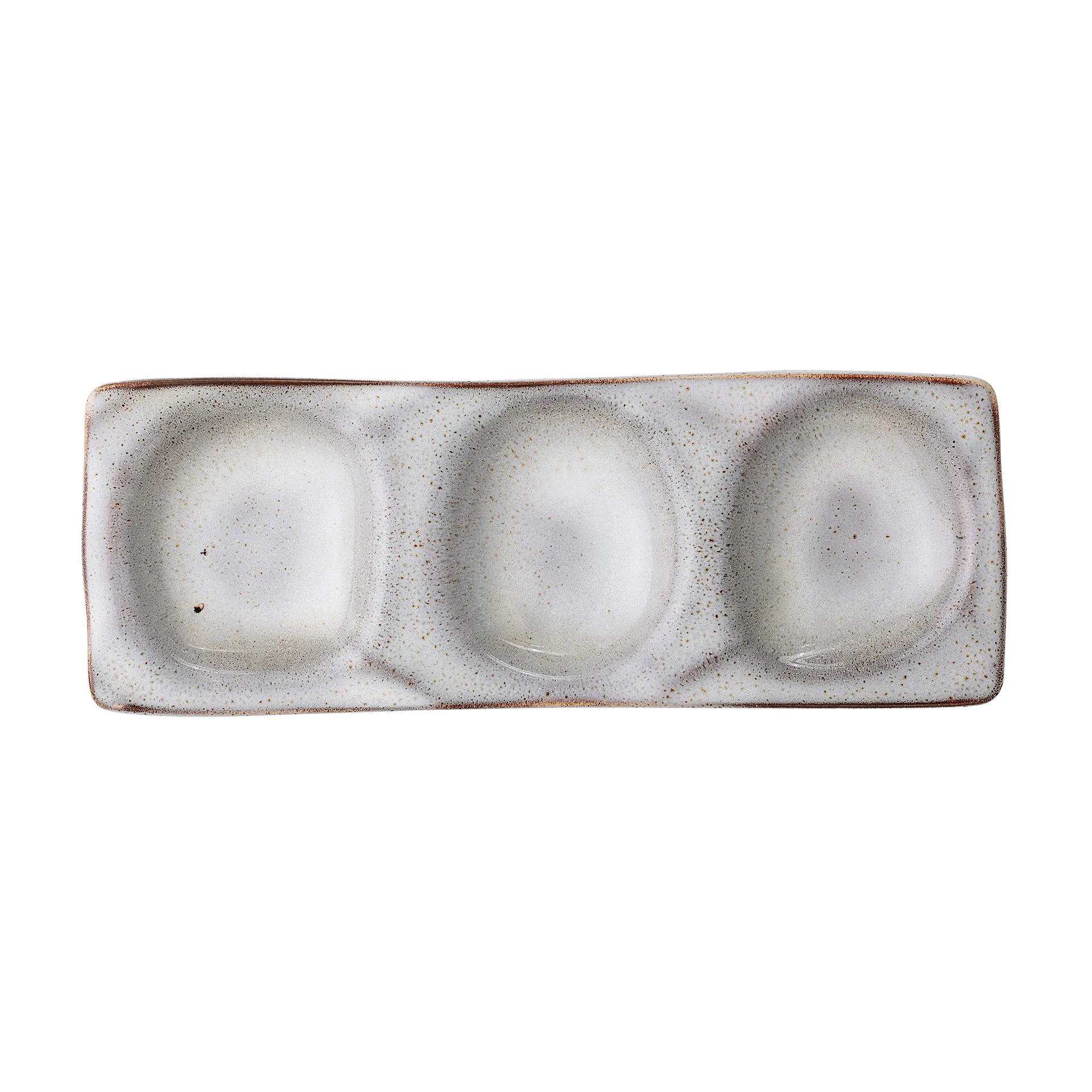 Sandrine serving 碟 13x36 cm, light 灰色 Bloomingville