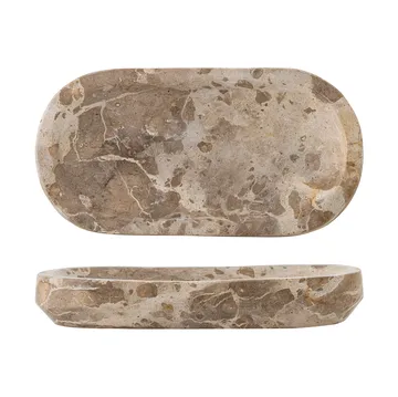 Shao大理石长方形托盘24.5x12.5厘米 - 自然色 - Bloomingville