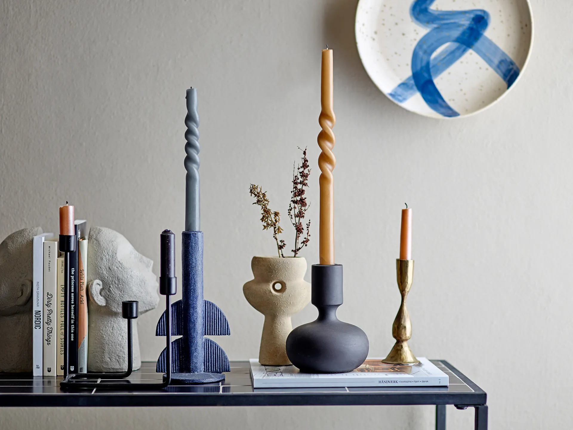 Shimmer light四件套装, 棕色 Bloomingville